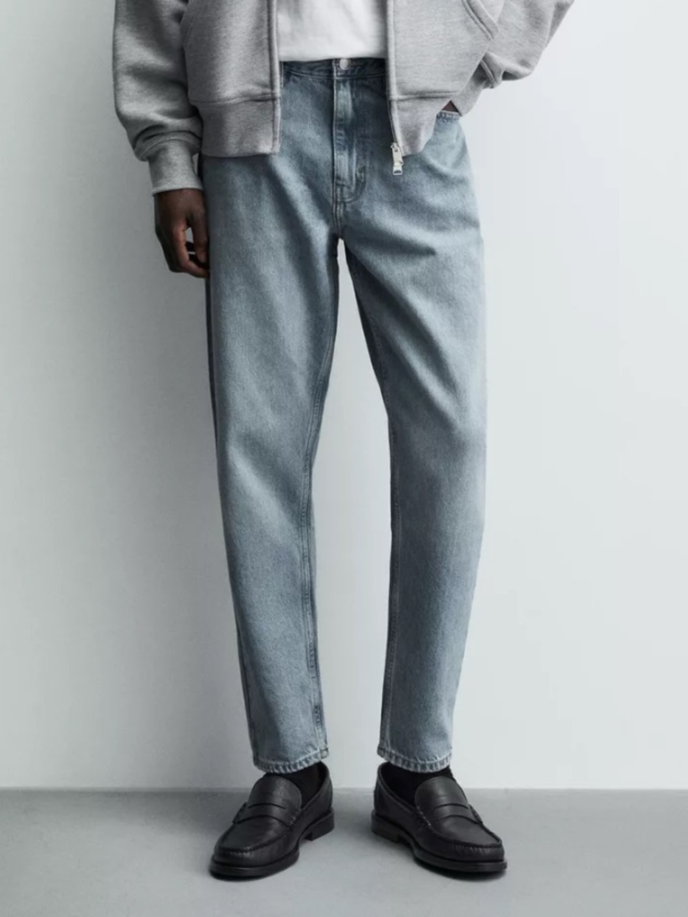 ZARA MAN Mens Light Wash Denim Slim Fit Jeans | 32 - Picture 2 of 13